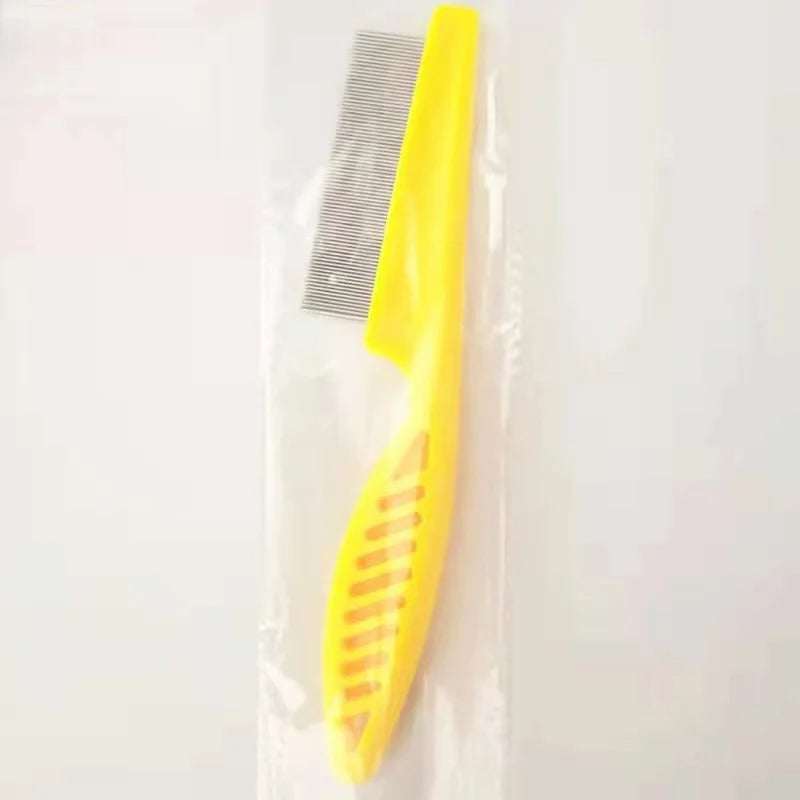 Fine-Tooth Stainless Grooming Comb