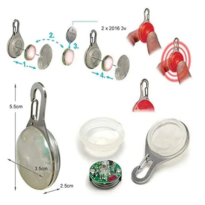 LED Glow Pendant Collar