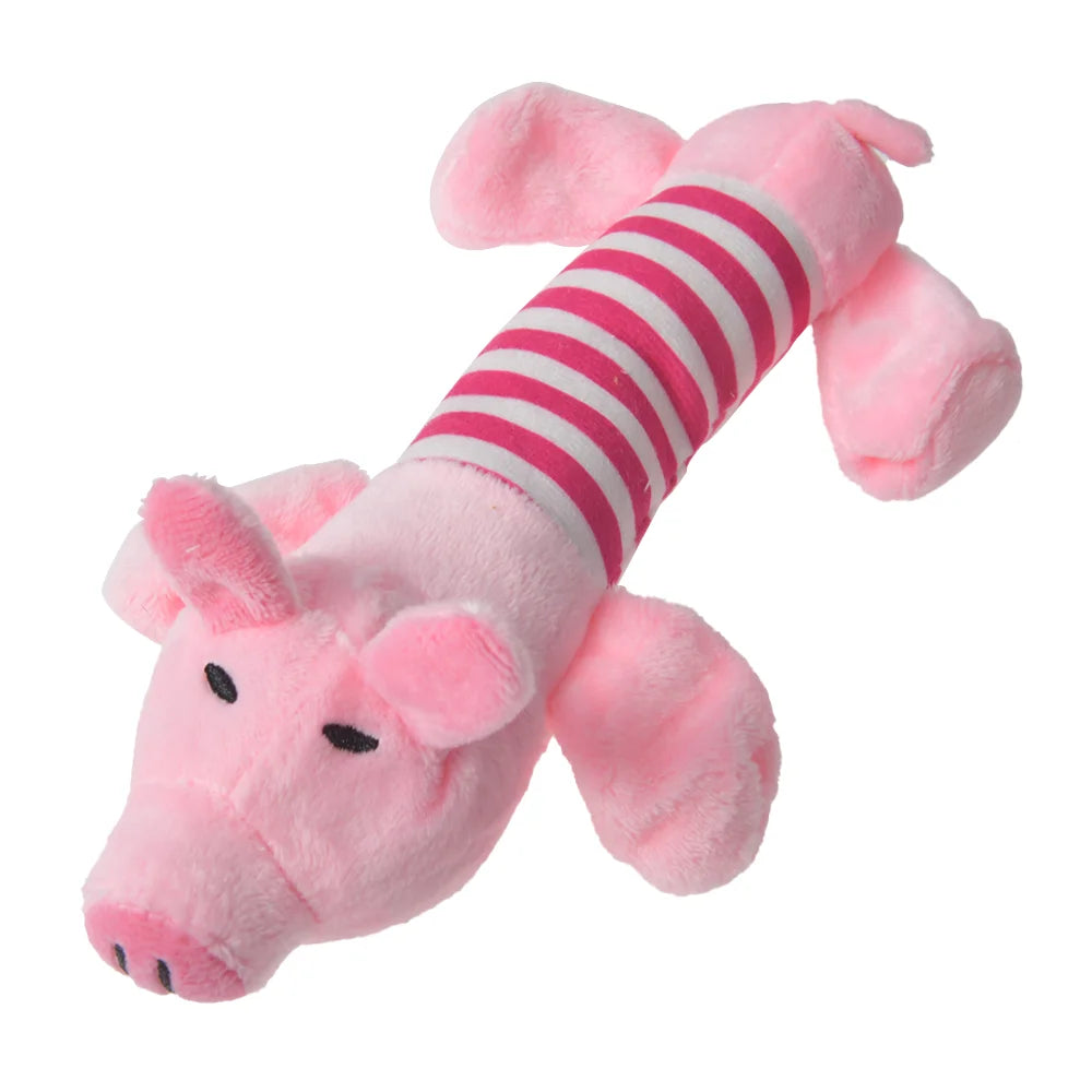 Squeaky Plush Dinosaur