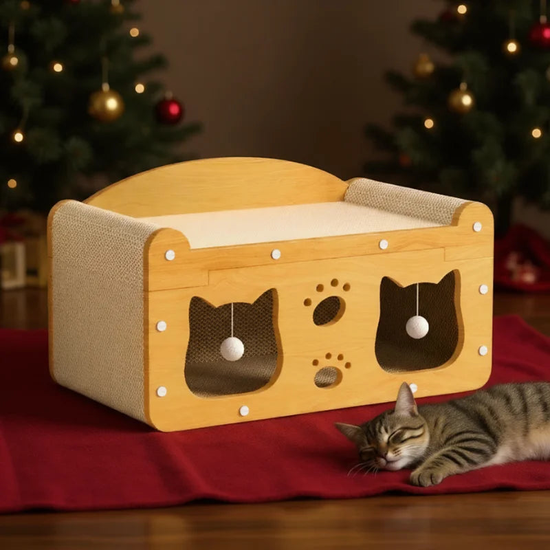 2-in-1 Vertical & Flat Scratcher