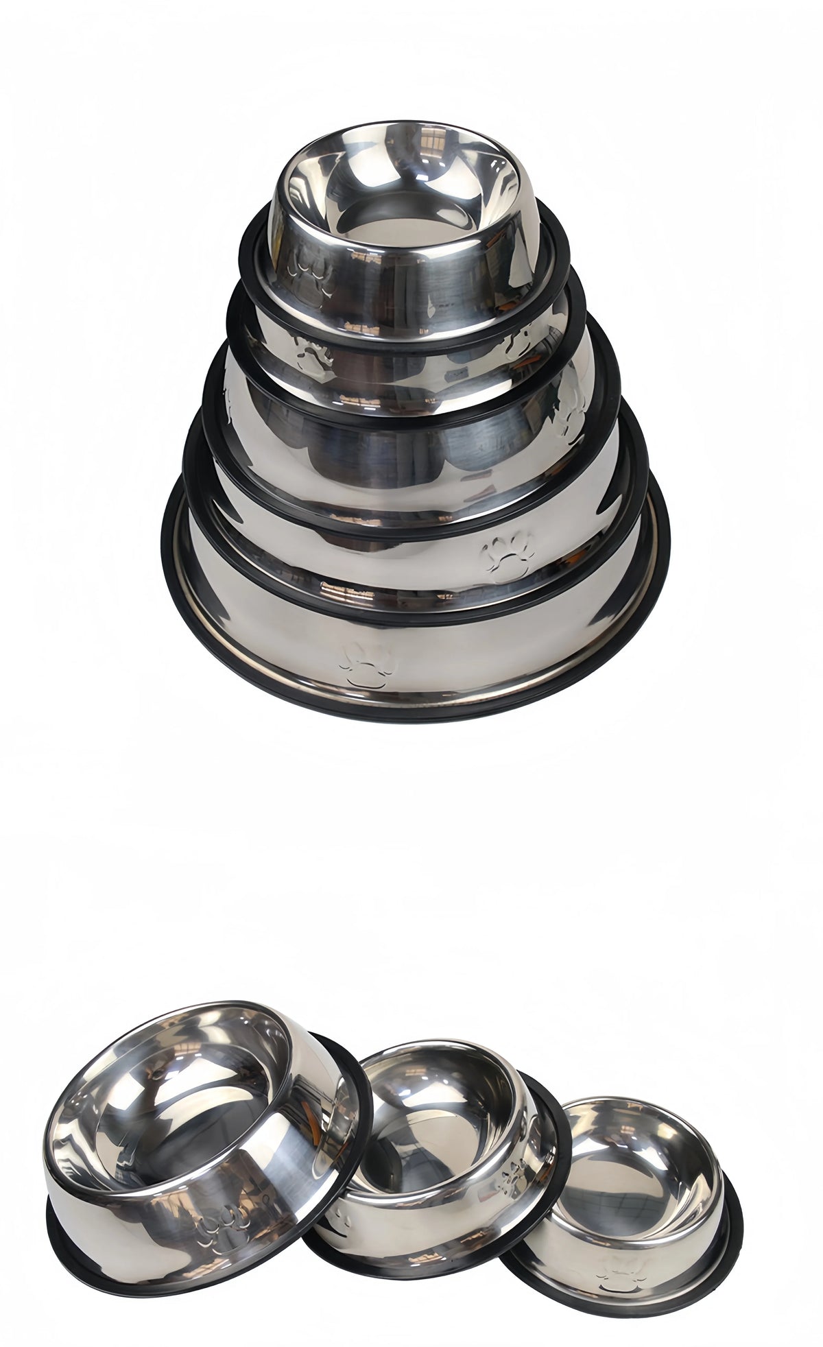 Classic Stainless Steel Bowl (6 Sizes)