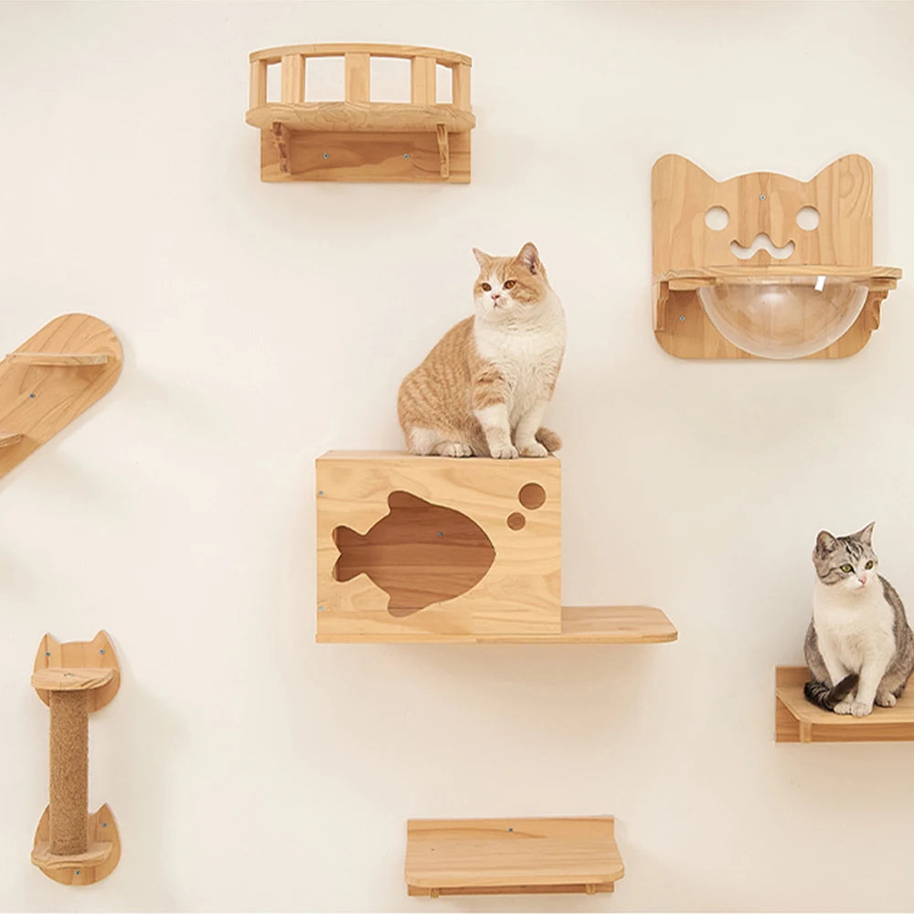 Floating Wall Shelf Perch