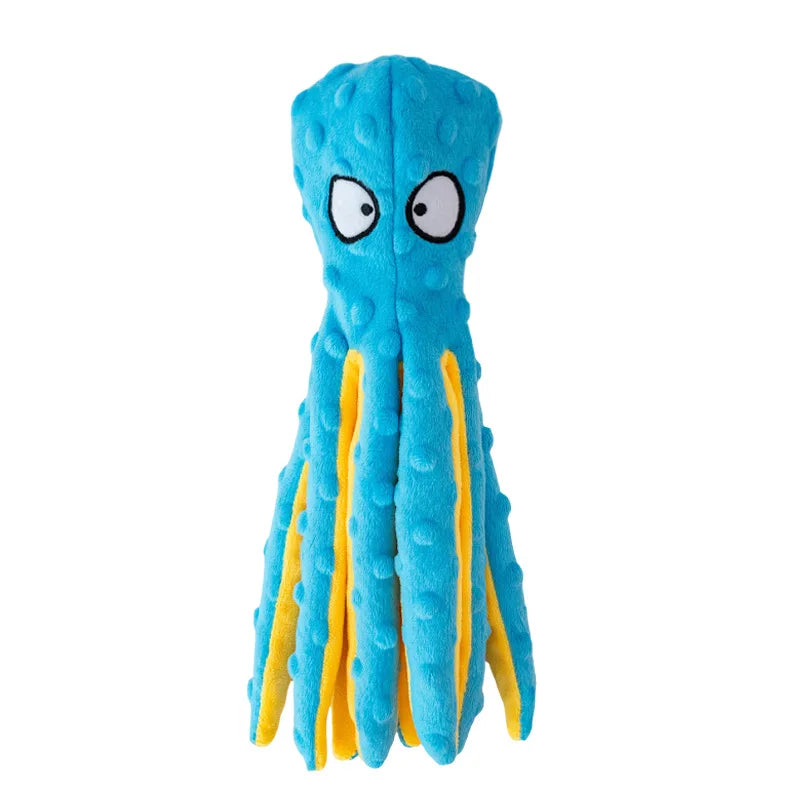 Crinkle Octopus Squeaky Plush