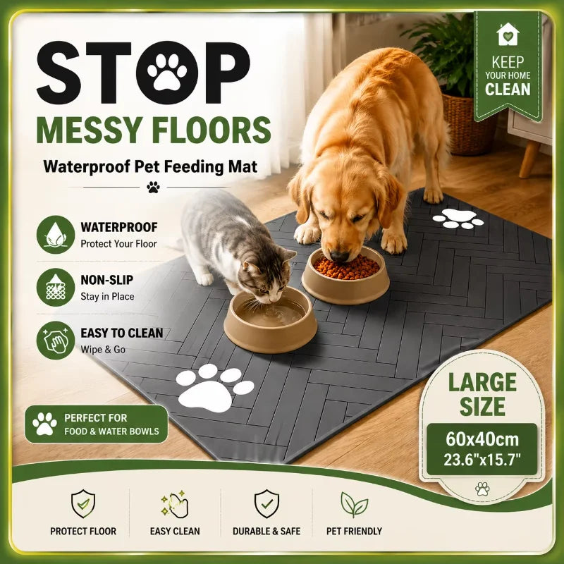 Absorbent Quick-Dry Feeding Mat
