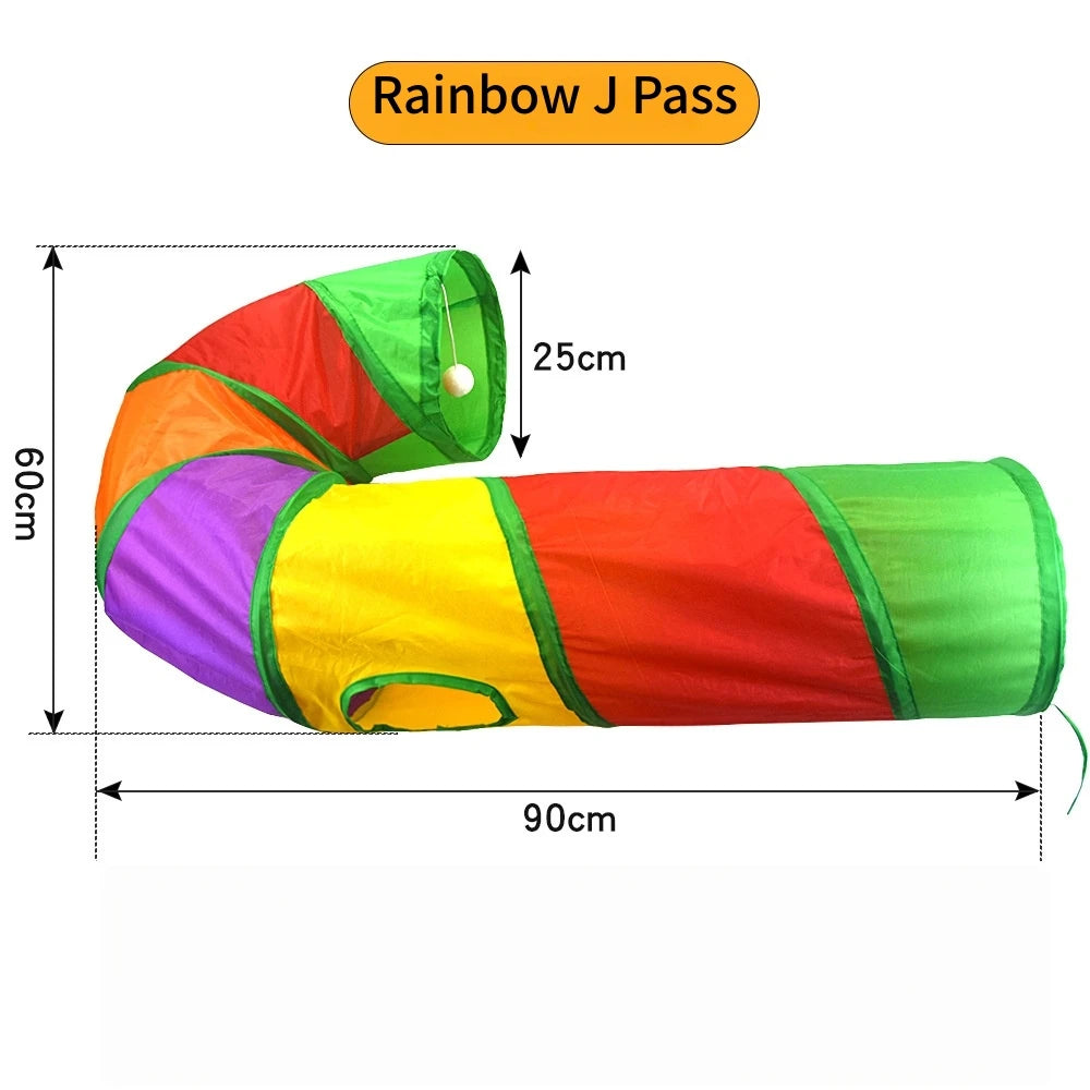 S-Shaped Crinkle Play Tunnel