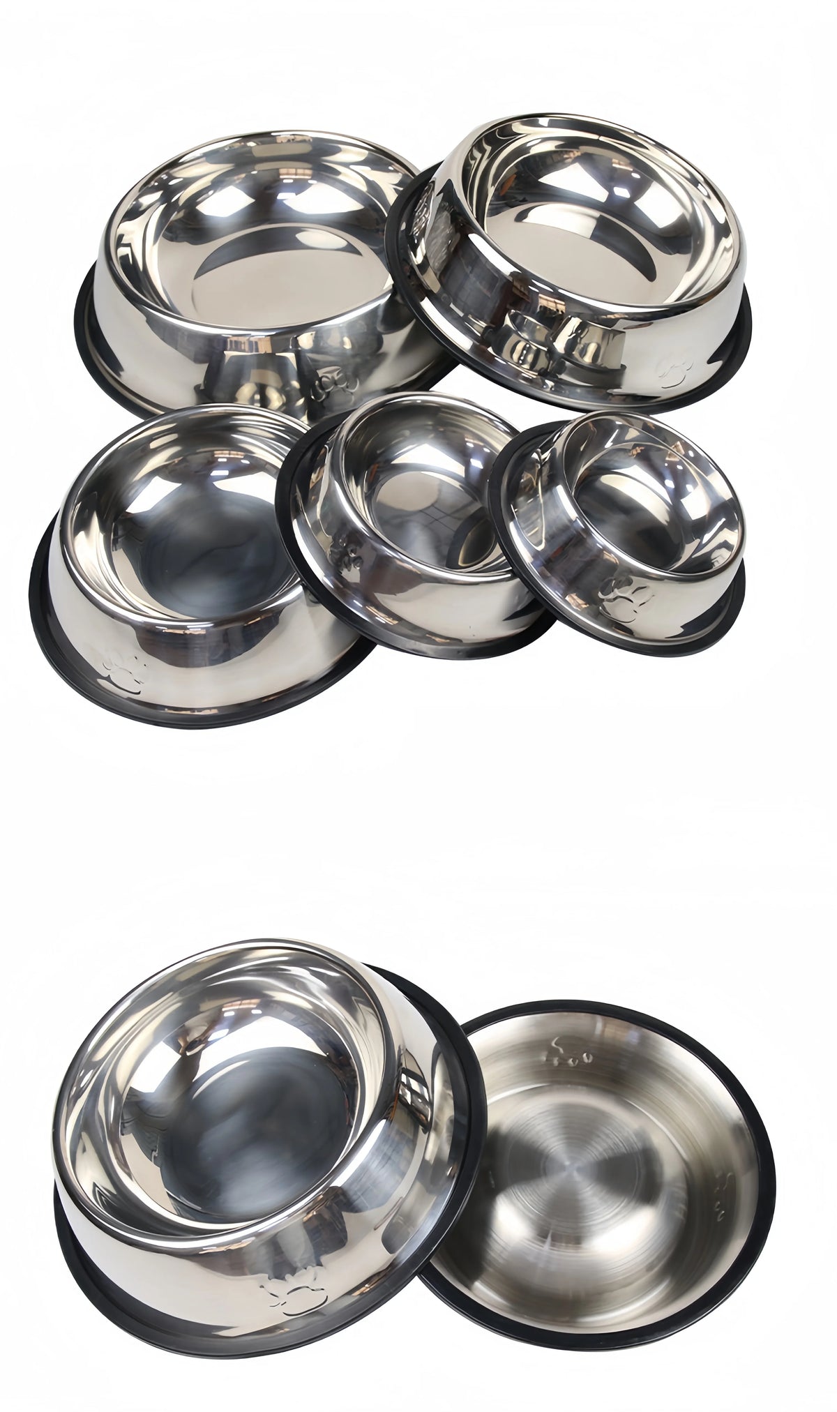 Classic Stainless Steel Bowl (6 Sizes)
