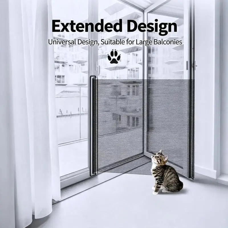Retractable Mesh Pet Gate