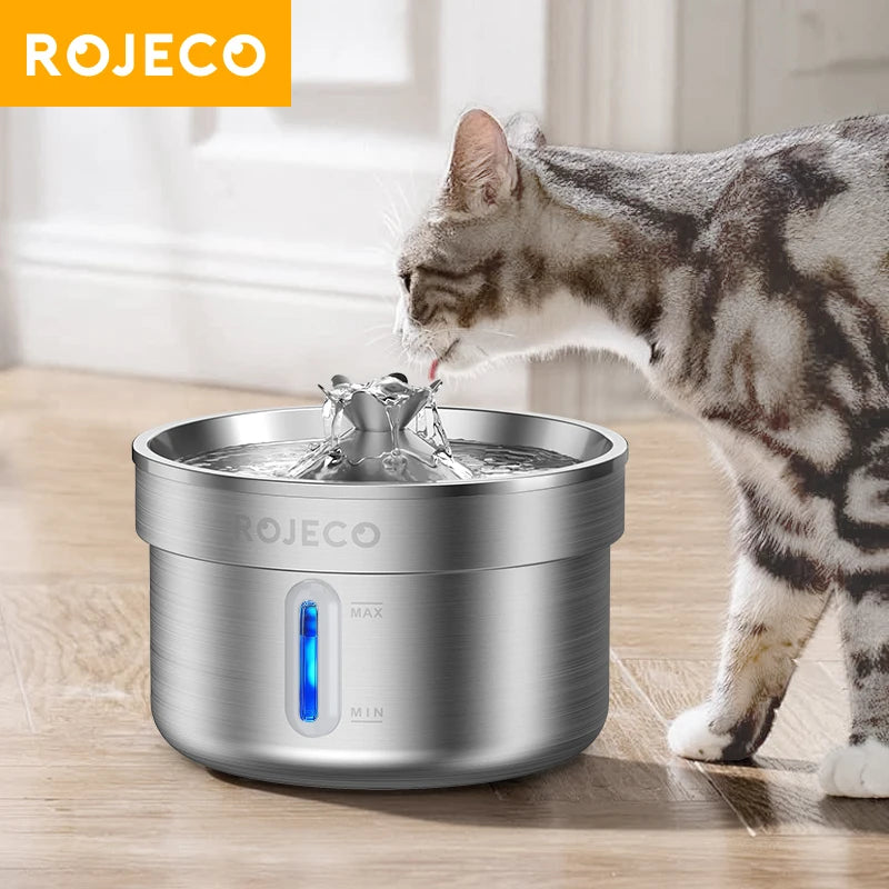 Smart Stainless Pet Drinking Fountain
