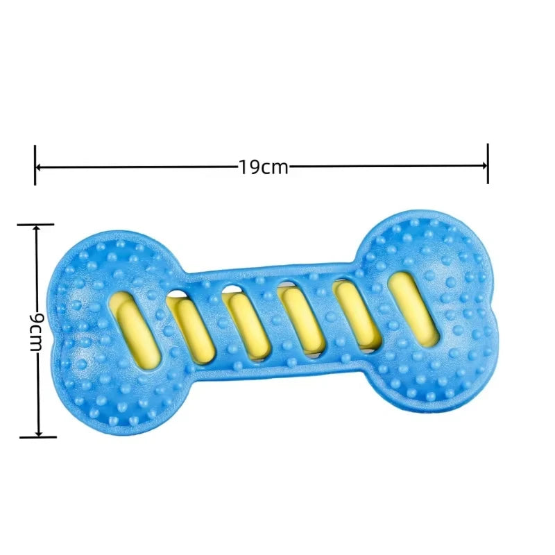 Squeaky Rubber Chew Bone