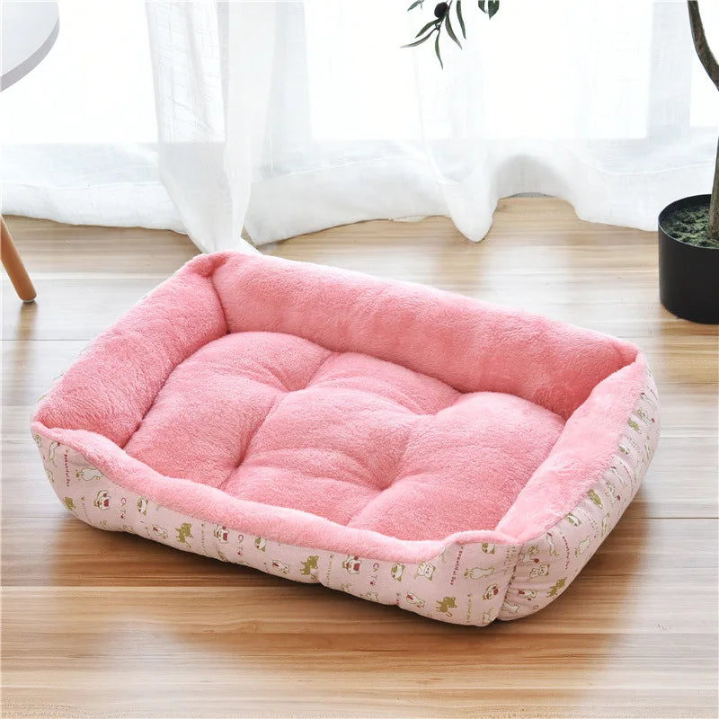 Breathable Cotton Kennel Bed