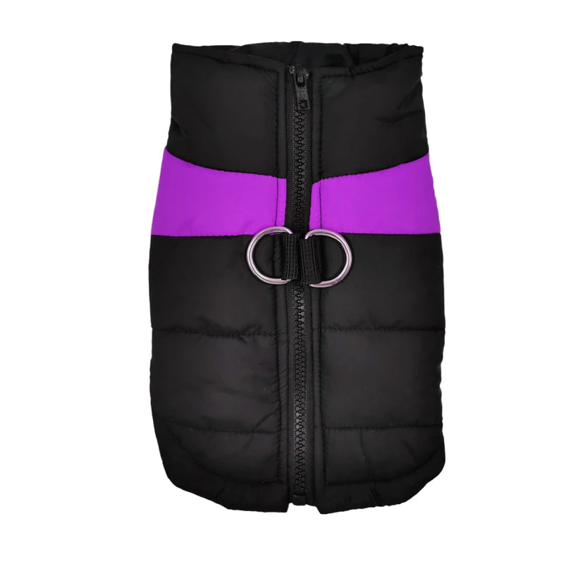 Padded Winter Vest for Large Dogs