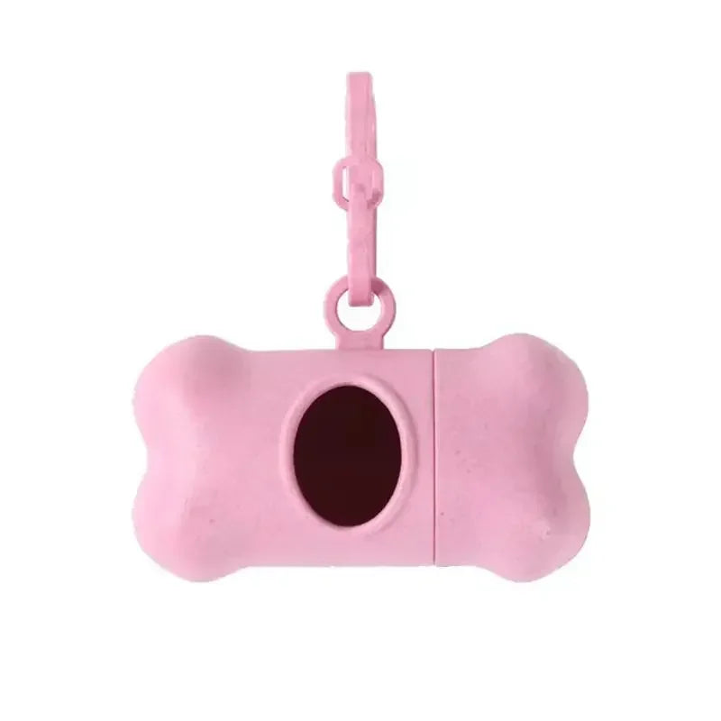 Bone Poo Bag Dispenser with Rolls