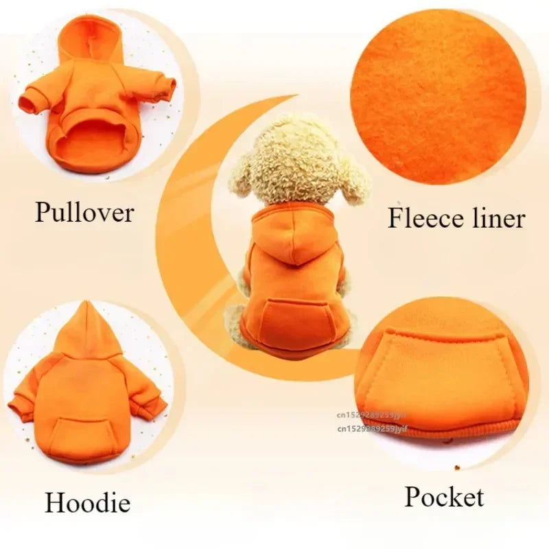 Hooded Sweatshirt for Cats