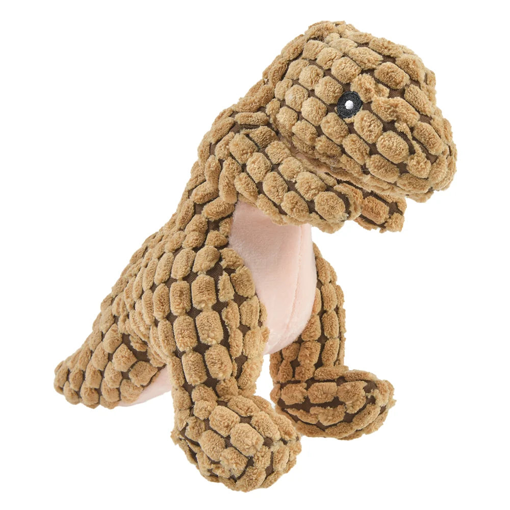 Squeaky Plush Dinosaur