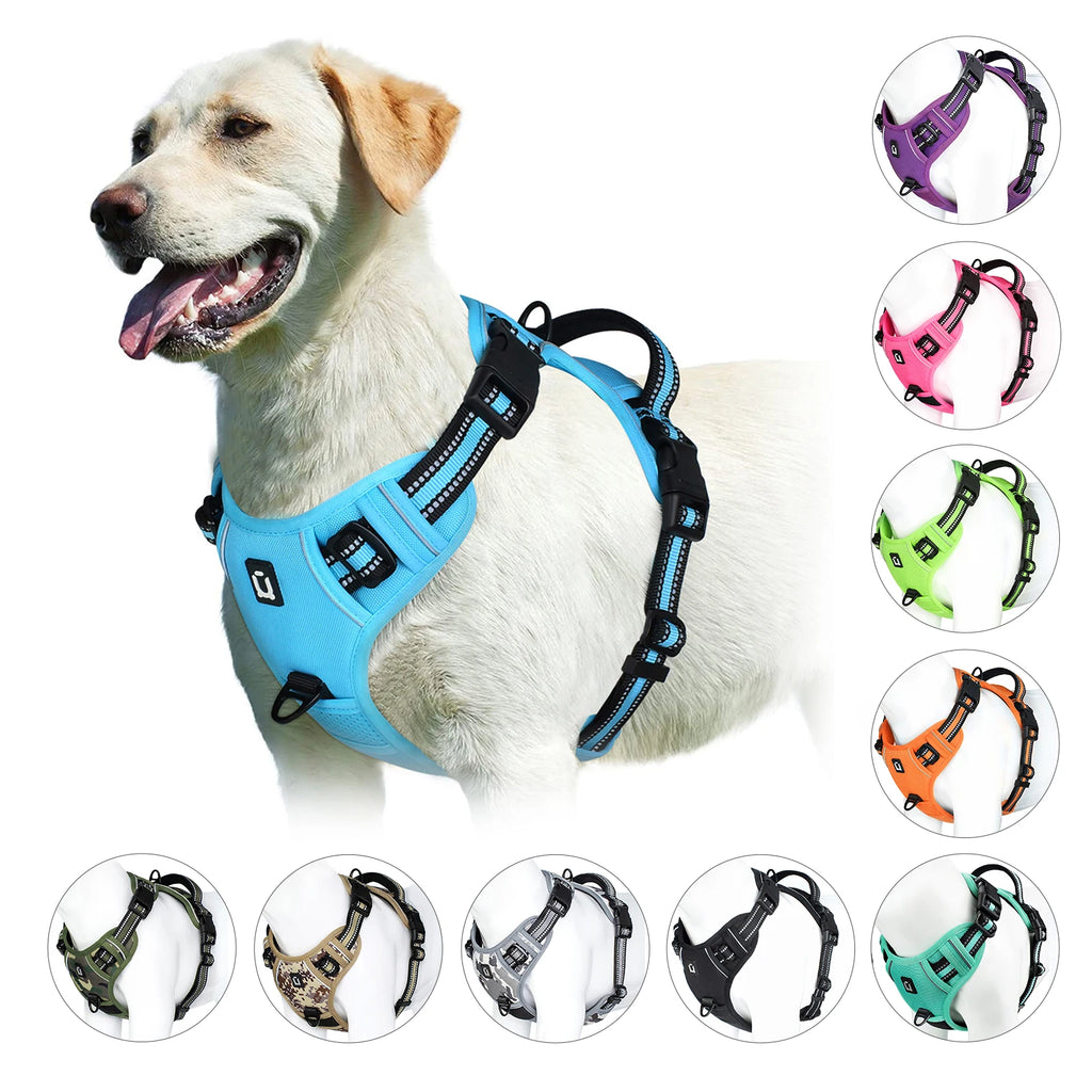 Soft Padded Harness with Handle