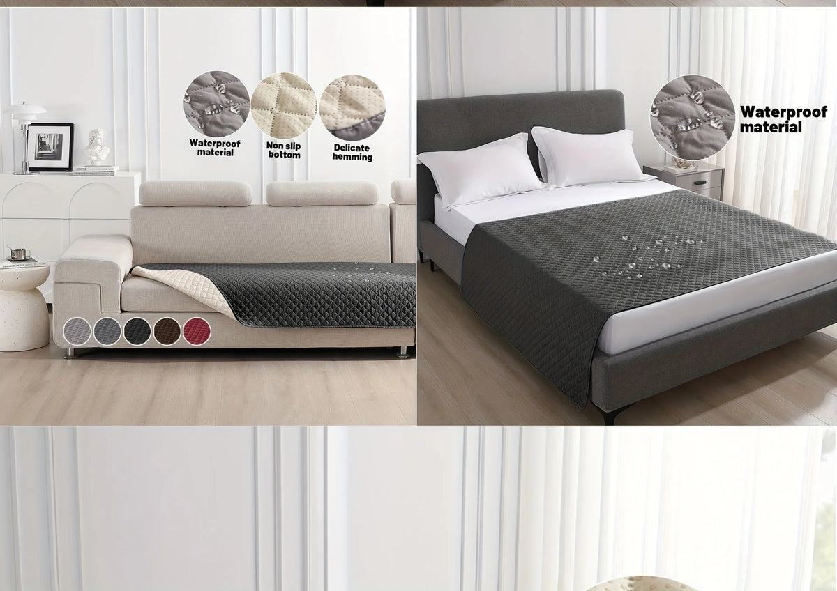 Non-Slip Sofa & Bed Protector