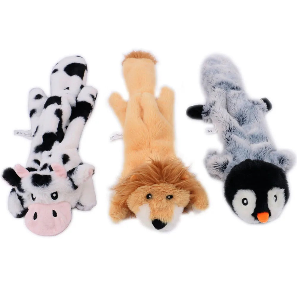 Stuffing-Free Crinkle Animal Toy