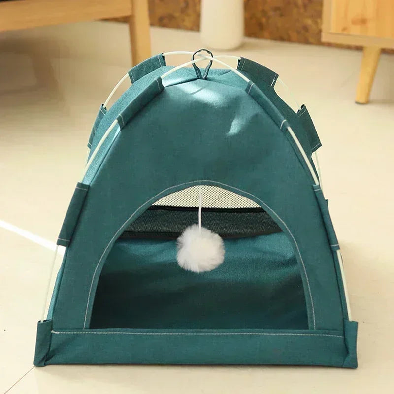 Canvas Tent Cat House