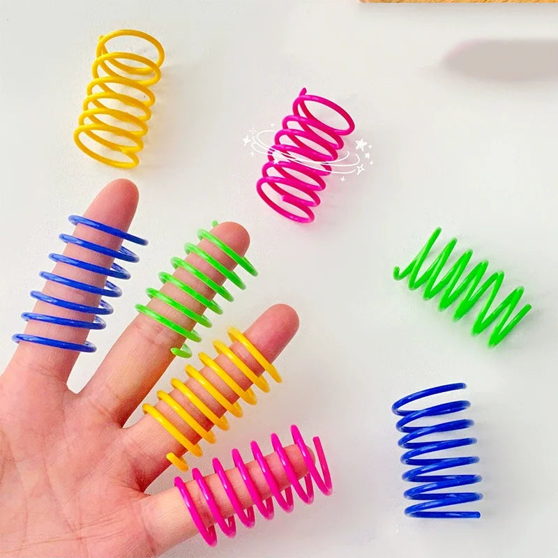 Colourful Bouncy Spring Toys