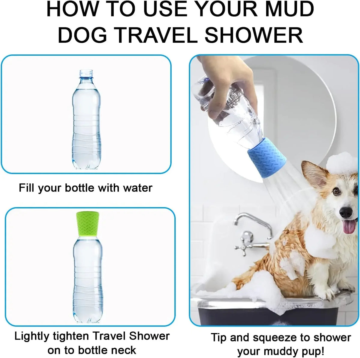 Portable Pet Shower Sprayer