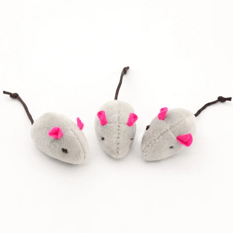 Rattle Mice with Catnip