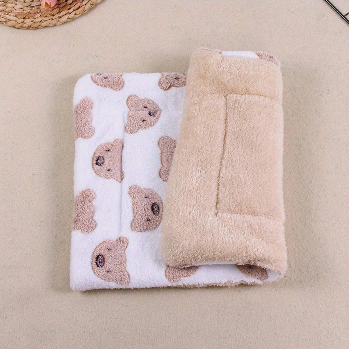 Bear Print Pet Blanket
