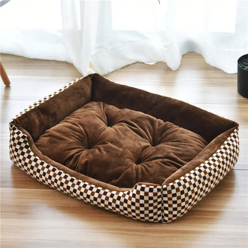 Breathable Cotton Kennel Bed