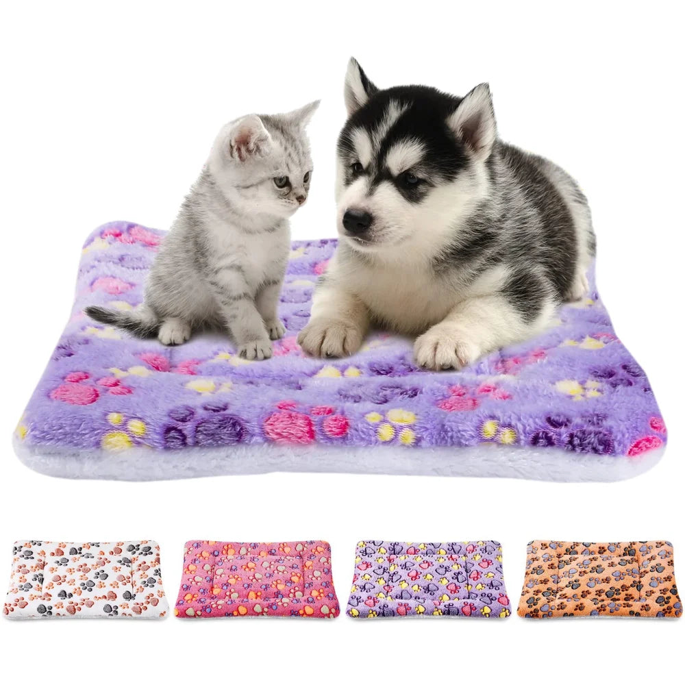 Soft Flannel Crate Mat