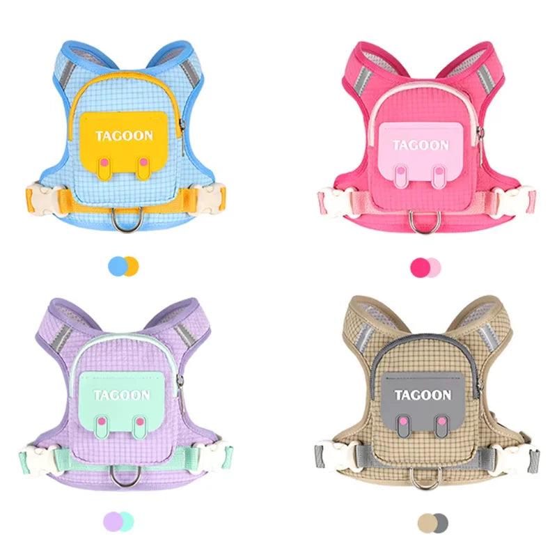 Mini Backpack Harness & Lead
