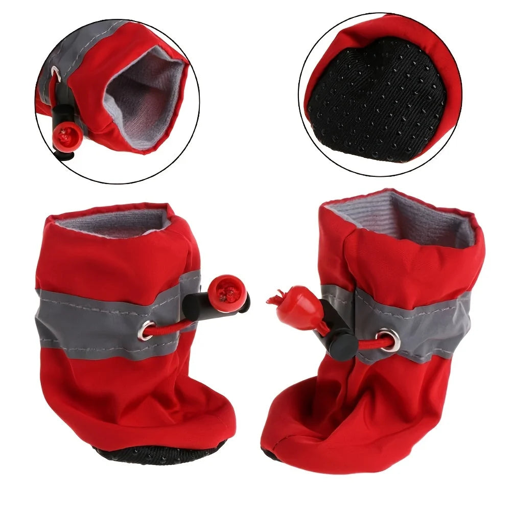 Water-Resistant Paw Boots (Set of 4)
