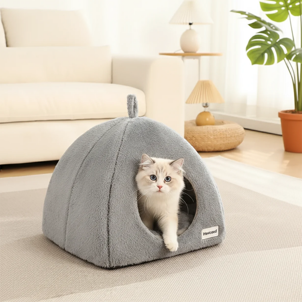 Triangle Cat Cave Bed