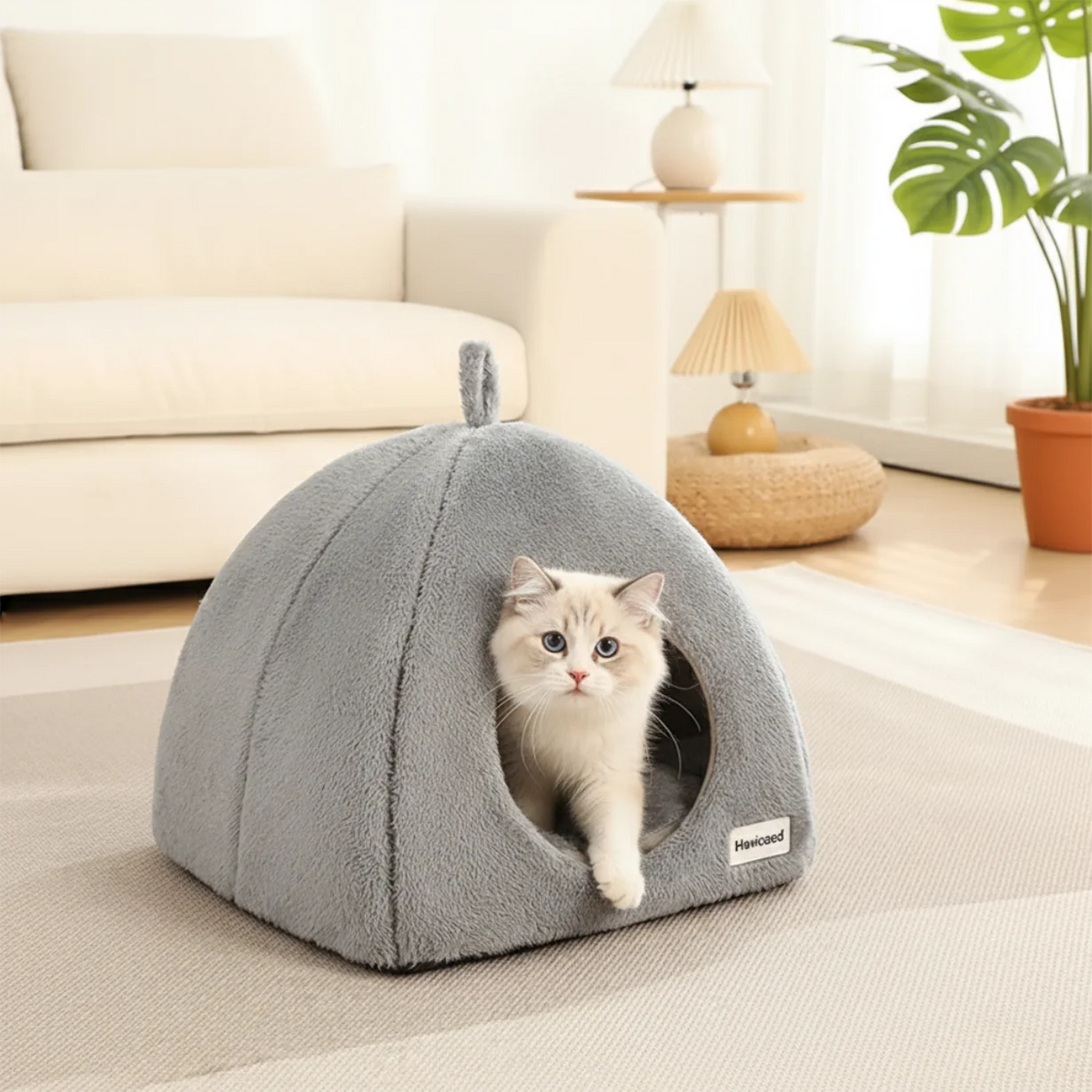 Triangle Cat Cave Bed