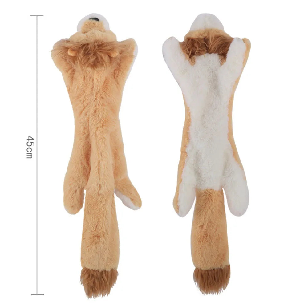 Stuffing-Free Crinkle Animal Toy
