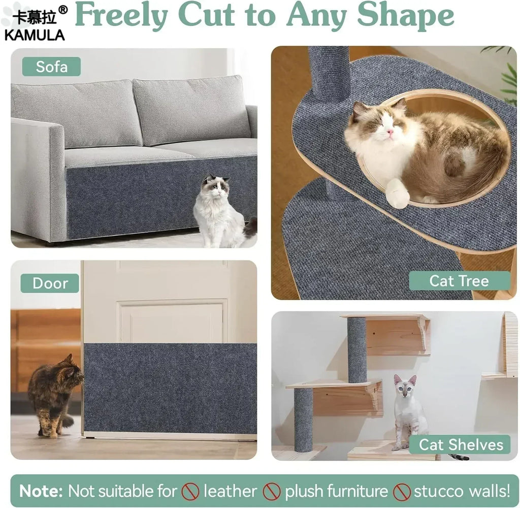 Trimmable Corner & Wall Scratch Mat
