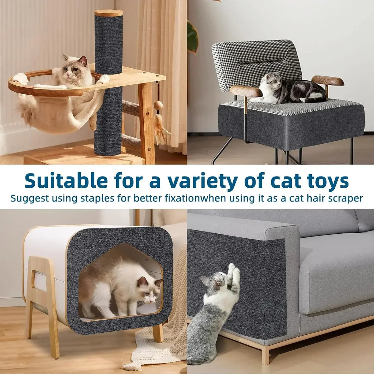 Colourful Sofa Protector Scratch Mat