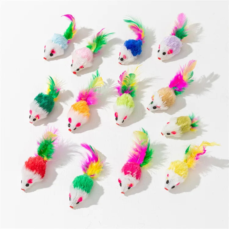 Rattle Mice with Catnip