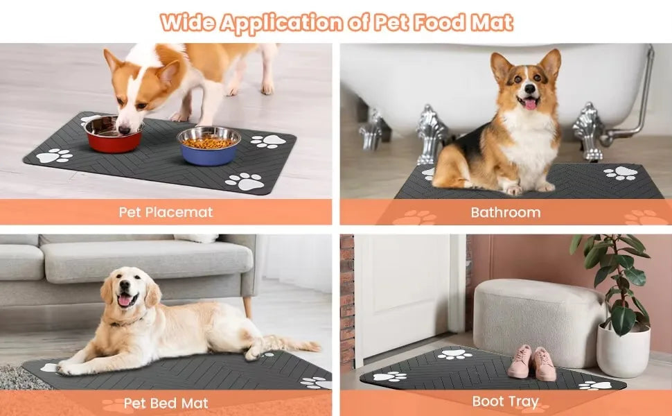 Absorbent Quick-Dry Feeding Mat