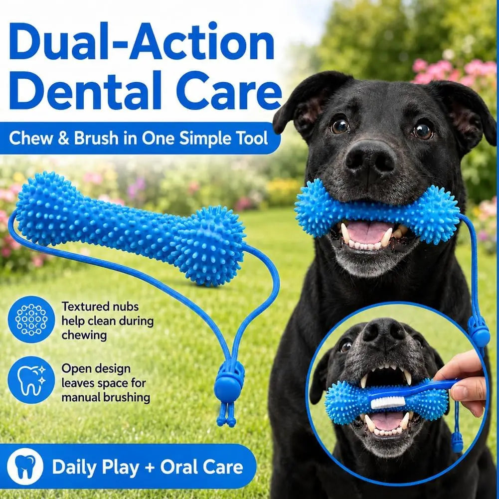 Double-Ended Rubber Chew Toy