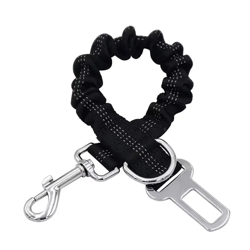 Reflective Car Seat Belt with Bungee