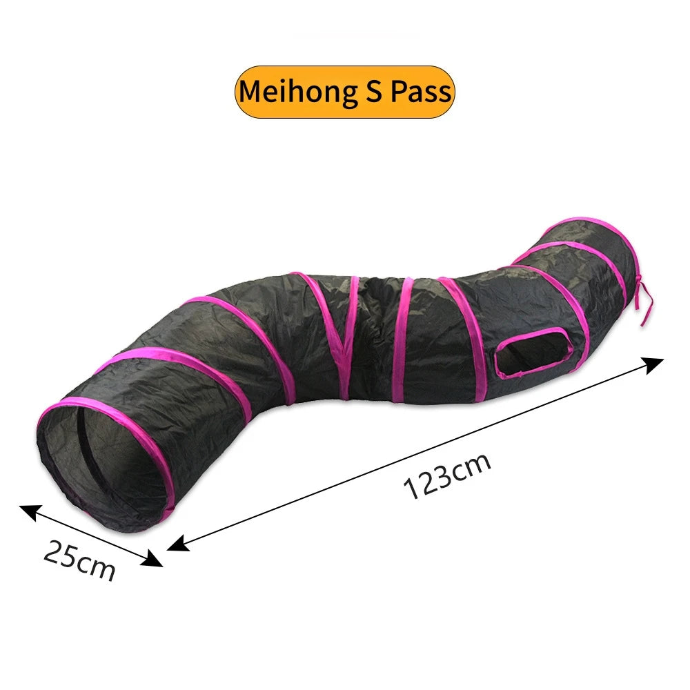 S-Shaped Crinkle Play Tunnel