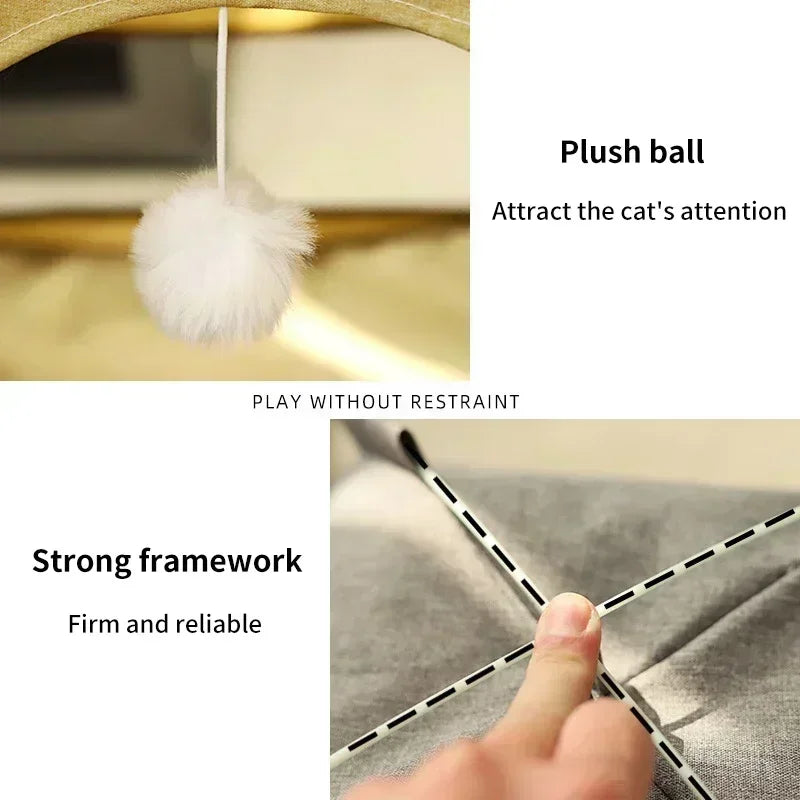 Canvas Tent Cat House