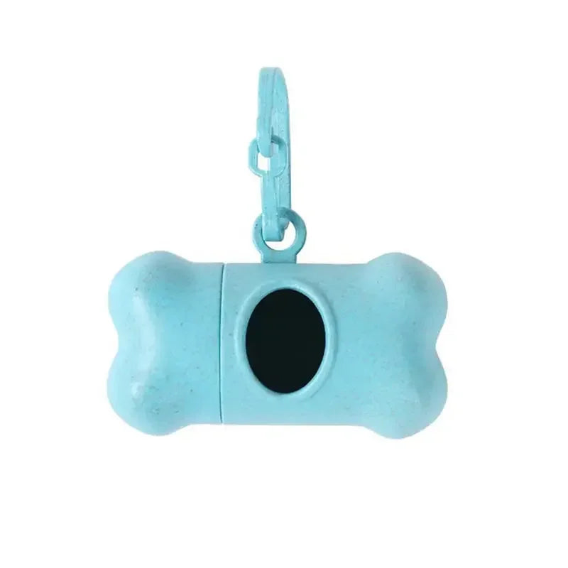 Bone Poo Bag Dispenser with Rolls