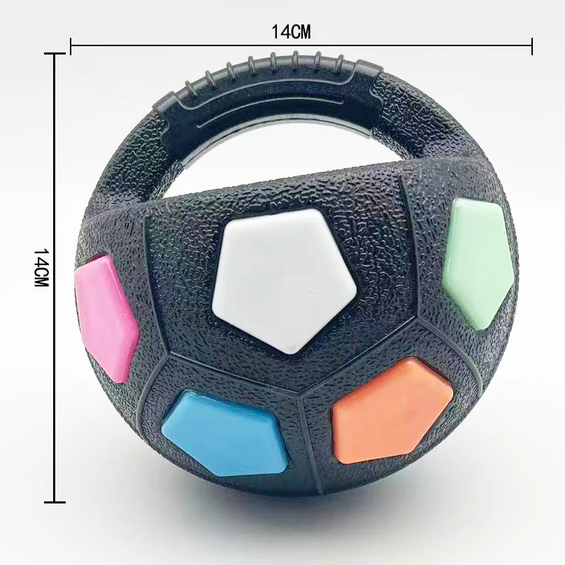 Football Squeaky Fetch Ball