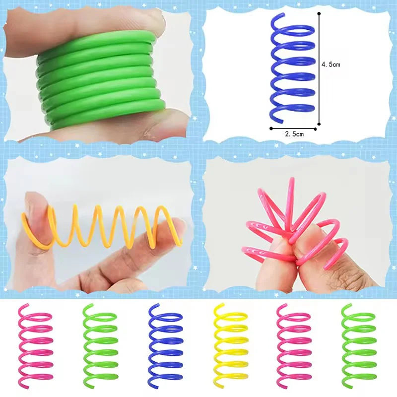 Colourful Bouncy Spring Toys
