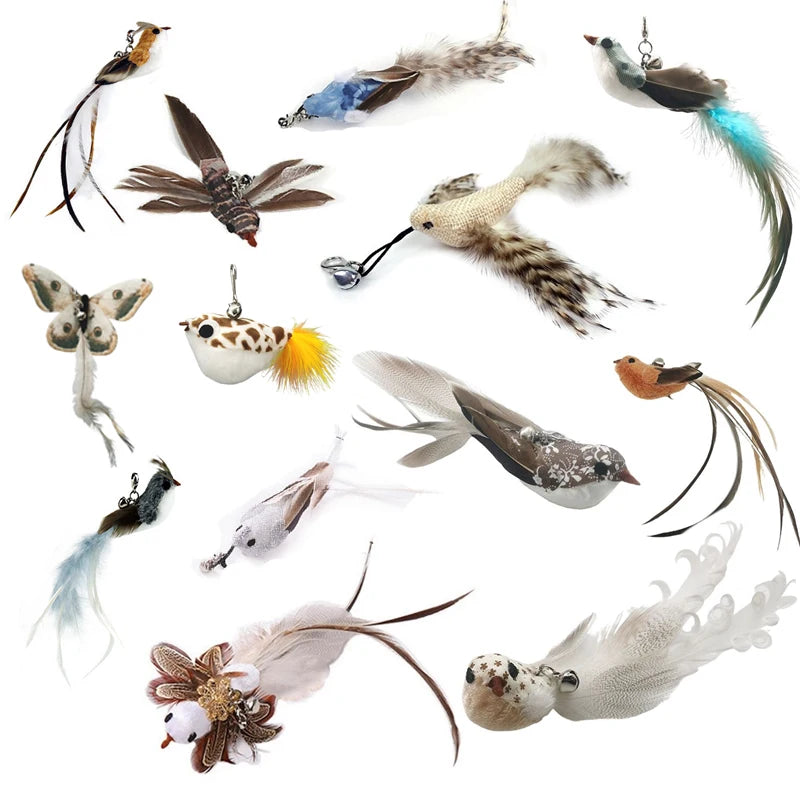 Suction Cup Feather Wand