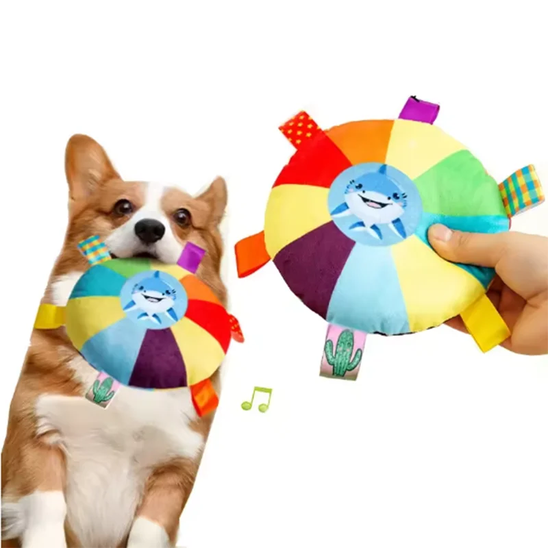 Cartoon Plush Toy with Bell