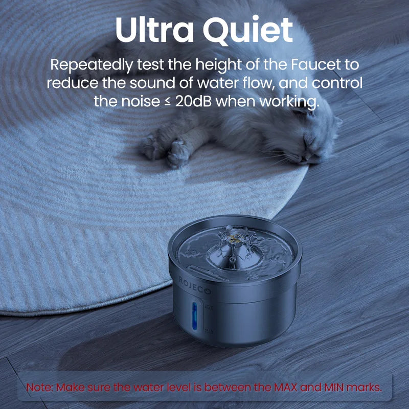 2L Stainless Steel Filter Fountain