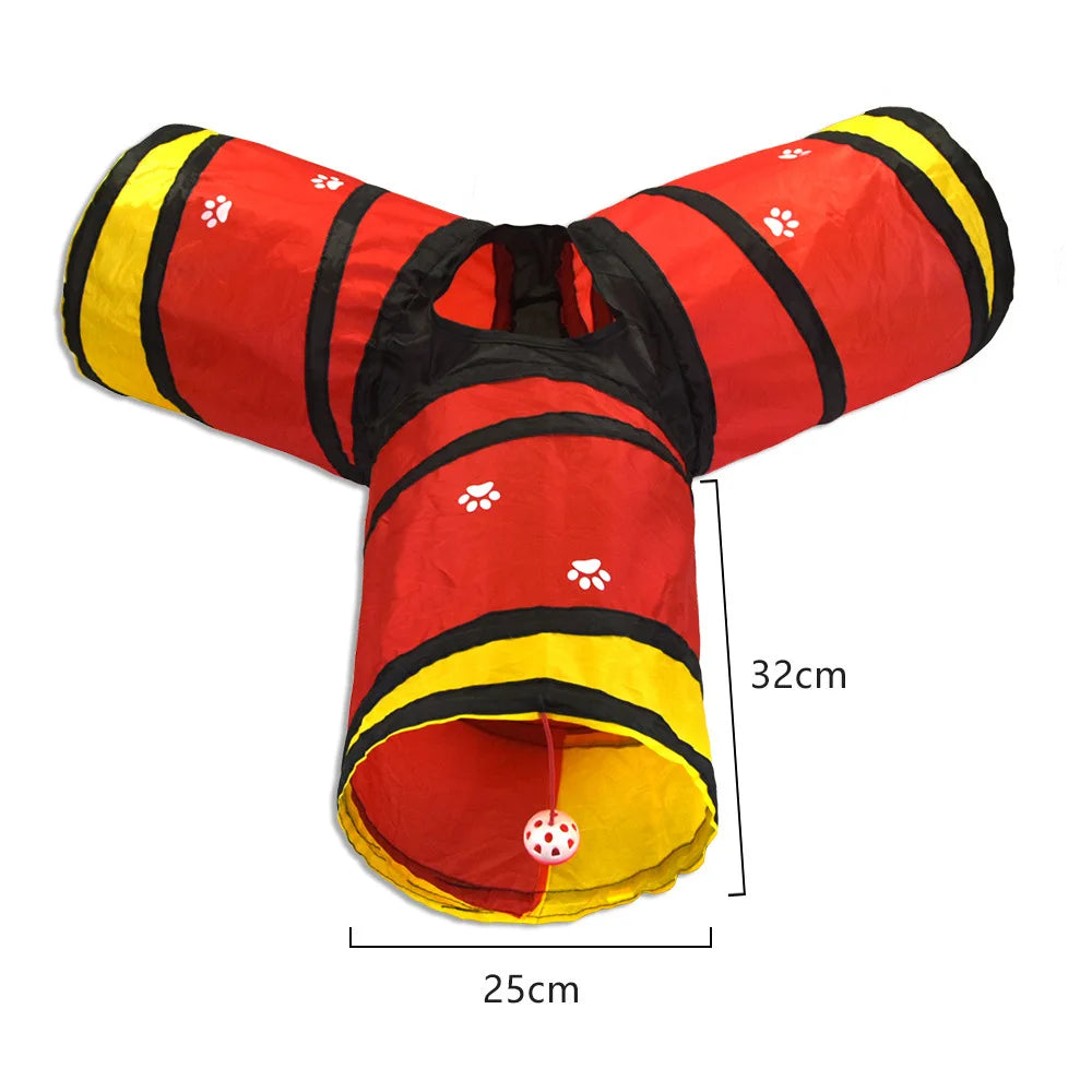 S-Shaped Crinkle Play Tunnel