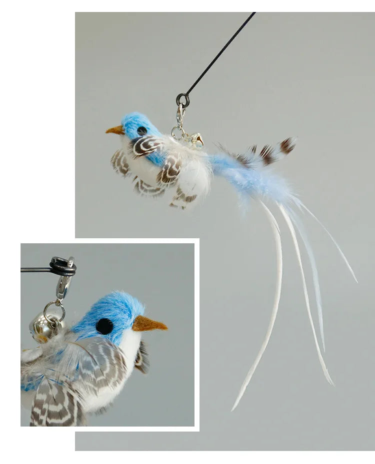Suction Cup Feather Wand