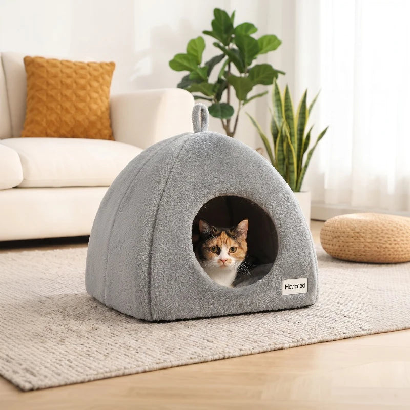 Triangle Cat Cave Bed
